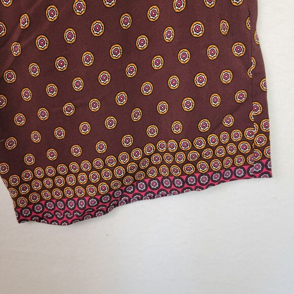 By Anthropologie Womens Marsden Wide Leg Pants Size 8 Brown High Rise Hippie - Picture 8 of 12